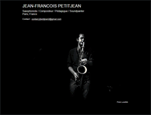 Tablet Screenshot of jfpetitjean.com